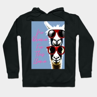 No Drama For This Llama Hoodie